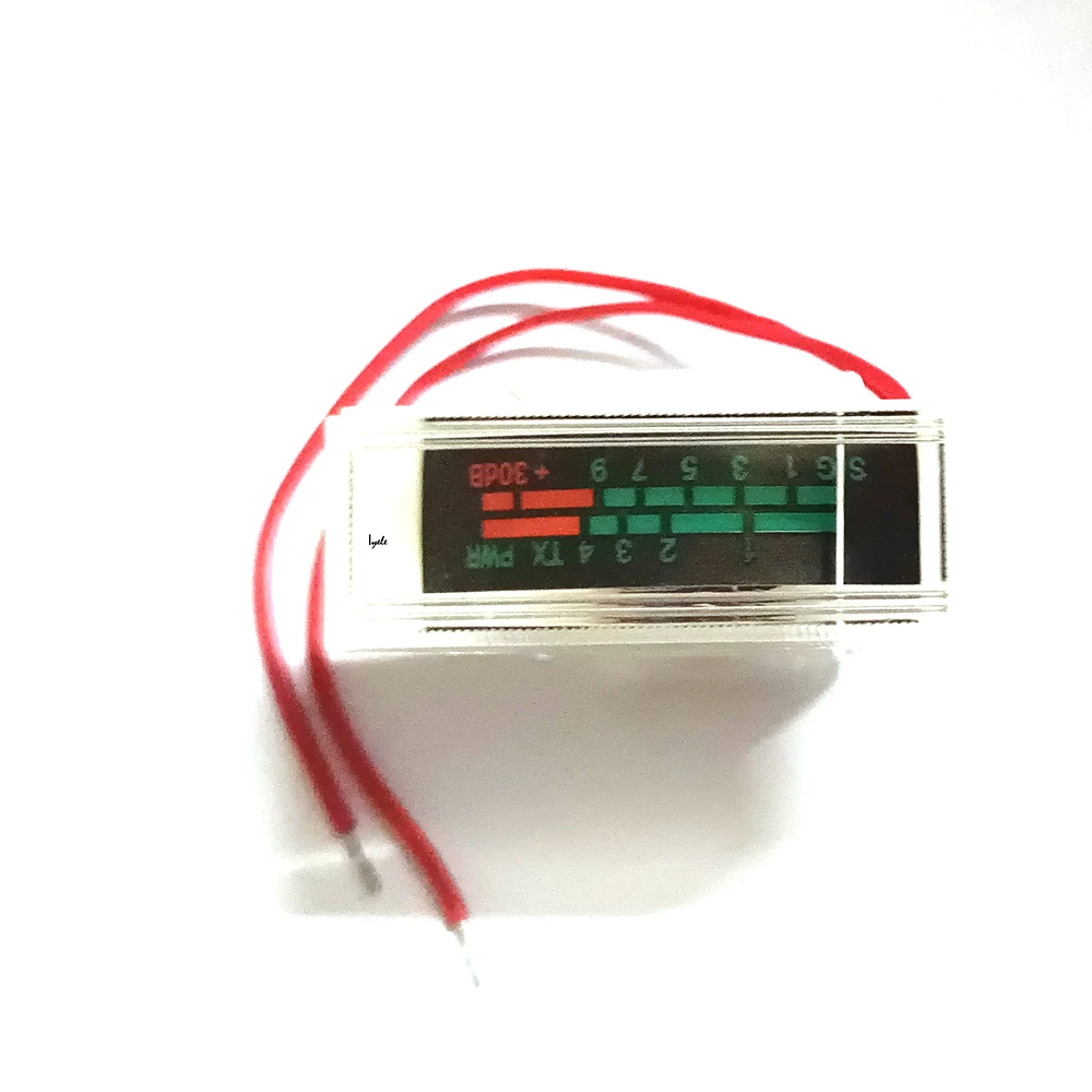 Счетчик Vu Meter для уровня звука 300 мА 6-12 В TX PWR DB + Индикатор 3 дБ с подсветкой 39*33*18 мм