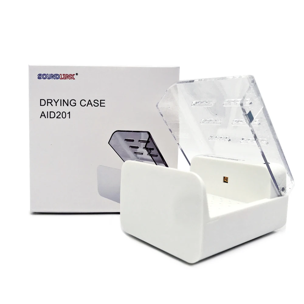 

Hearing Aid Dryer LED UV Light Dehumidifier Drying Case Dryer Dry Box