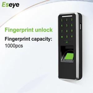 eseye fingerprint access control password keypad rfid door access control system kits stand alone equipment digitals door lock free global shipping