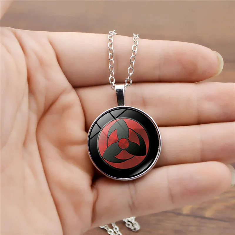Ожерелье с глазами Шаринган для мужчин и женщин ювелирные изделия Uchiha Sasuke Kakashi
