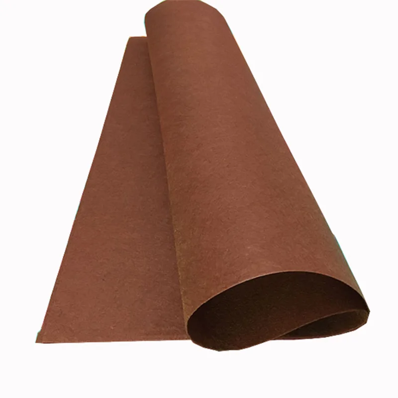 Coffee 50*40 см 1 мм Нетканая фетровая Полиэстеровая ткань DIY Детские принадлежности для материал для изготовления кукол аксессуары поштучная - Цвет: Coffee