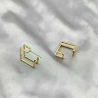 luxury irregular earring plated gold earrings for women fashion jewelry girl gift wedding accessories 2022 new arrival