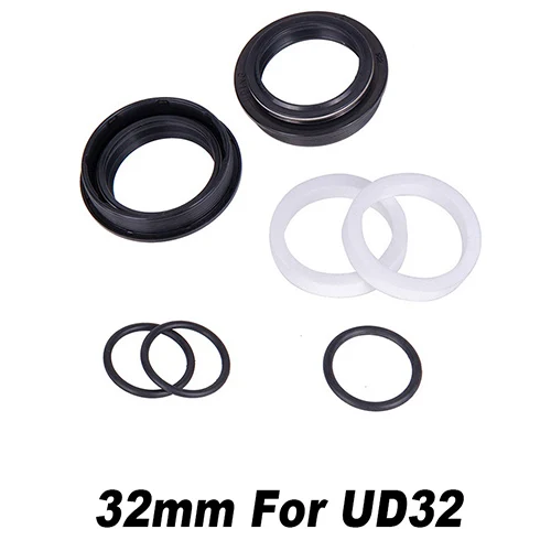32mm for UD32 UDING Велосипедная вилка, базовый сервисный комплект, уплотнение для стеклоочистителя, 30 мм, 32 мм, комплект из вспененного кольца, уплотнительное кольцо для MTB XCR 30 32, подвески, пылезащитные масляные уплотнения - Цвет: 32mm for UD32