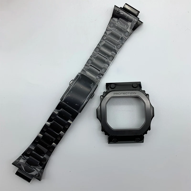 316L Нержавеющая сталь ремень для объектива с оптическими зумом Casio G SHOCK GX56BB GX 56BB GXW