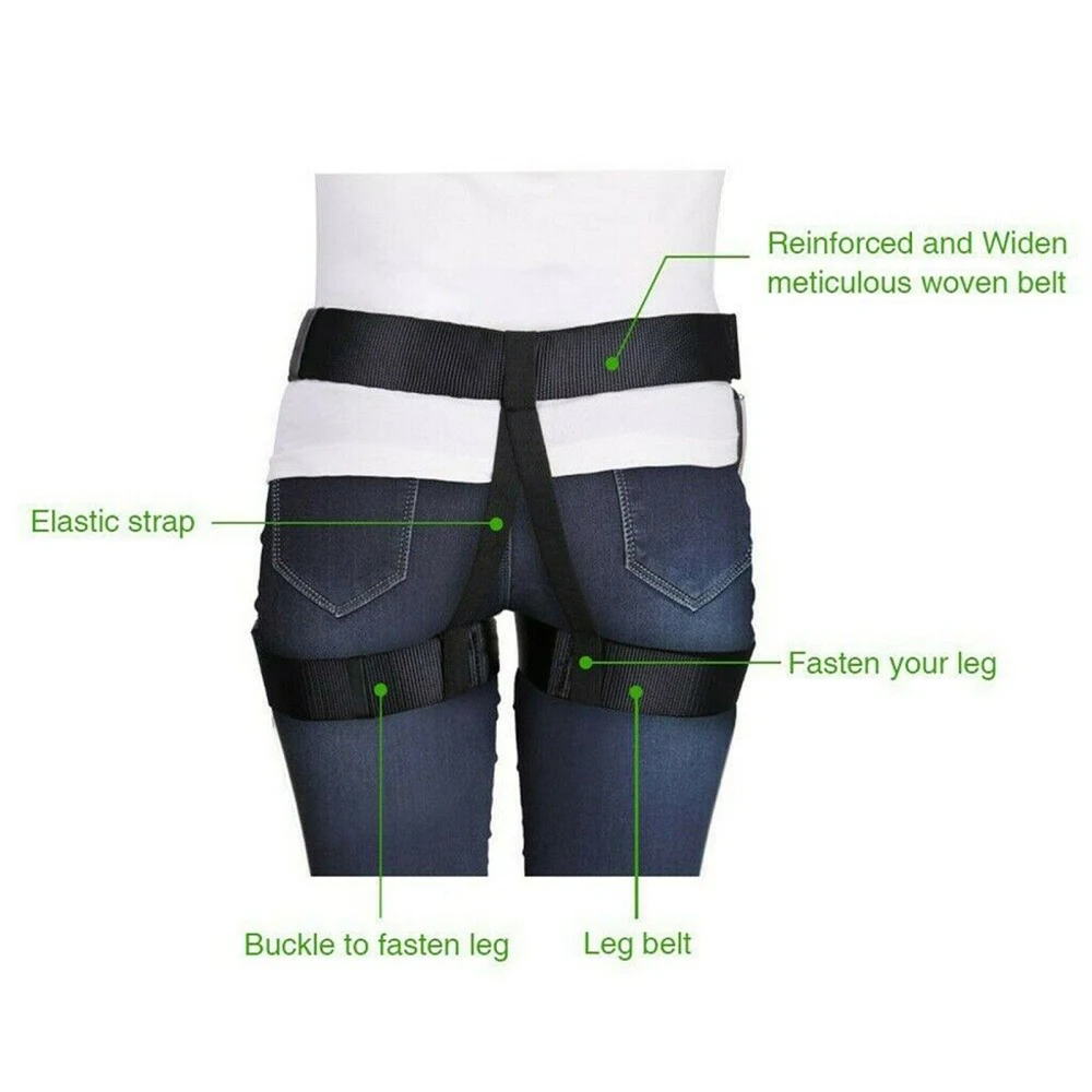 Ремень для альпинизма спортивное оборудование скалолазания средней длины