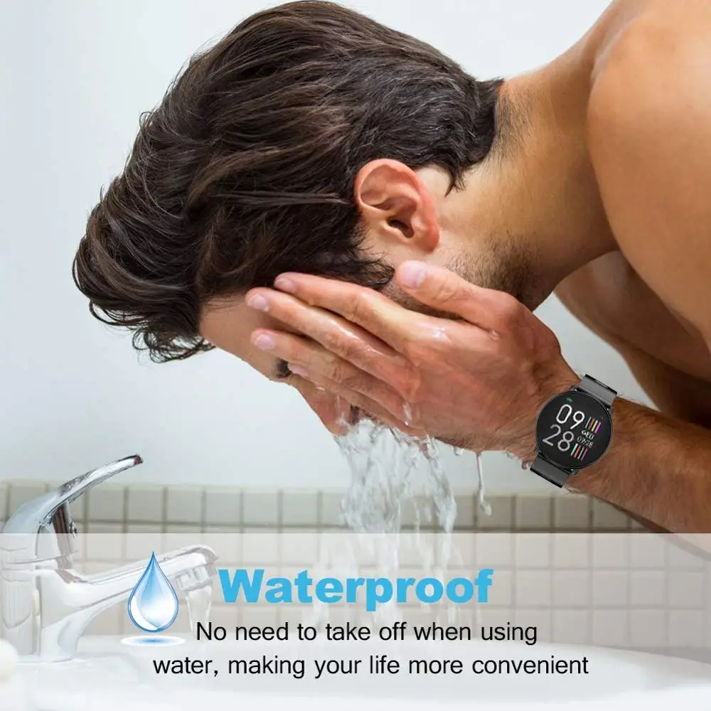 Wearpai W8 bluetooth умные часы для мужчин погода пульсометр фитнес трекер активности Смарт спортивные часы для женщин IOS android