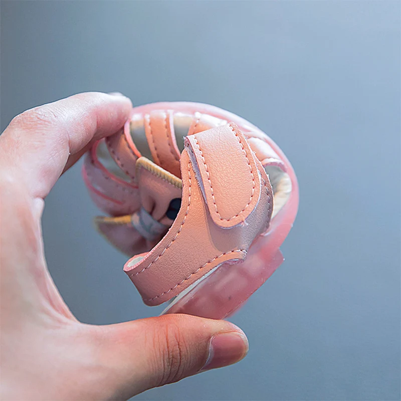 

Baby Sandals New Summer 1-3 Years Old Girls Shoes Luxury Butterfly Knot Design Toddler Shoes Soft-soled Princess Shoes Baby Girl