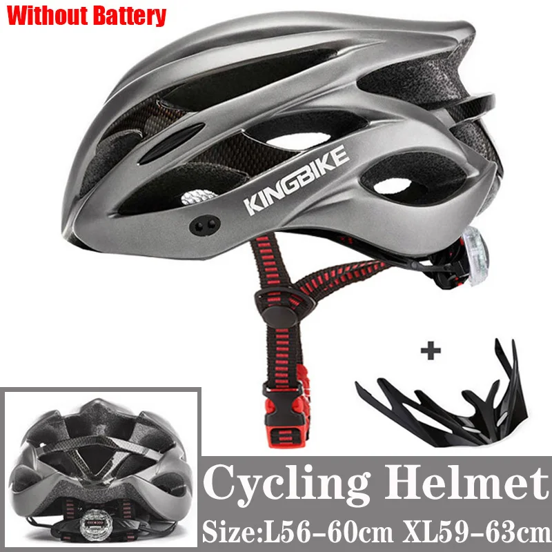 

Шлем велосипедный KINGBIKE, гоночный велосипедный шлем, 56-60 см