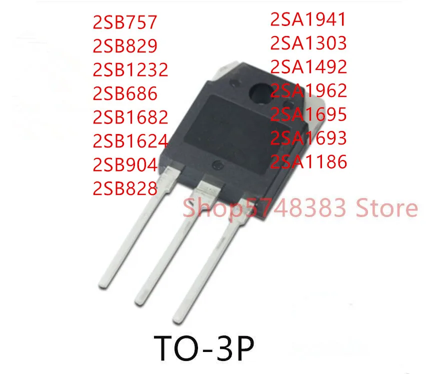10 шт. 2SB757 2SB829 2SB1232 2SB686 2SB1682 2SB1624 2SB904 2SB828 2saночь 2SA1303 2SA1492 2sa202 2SA1695 2SA1693 2SA1186|Аксессуары