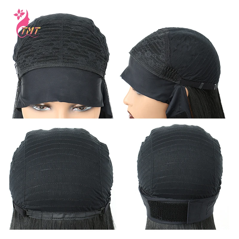 

Afro Kinky Curly Wig Synthetic Hair Headband Wigs For Black Women American African Brazilian Scarf Wig With Headband