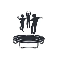 little boys playing trampoline metal cutting dies scrapbooking card album photo making diy crafts stencil new die cuts 2021