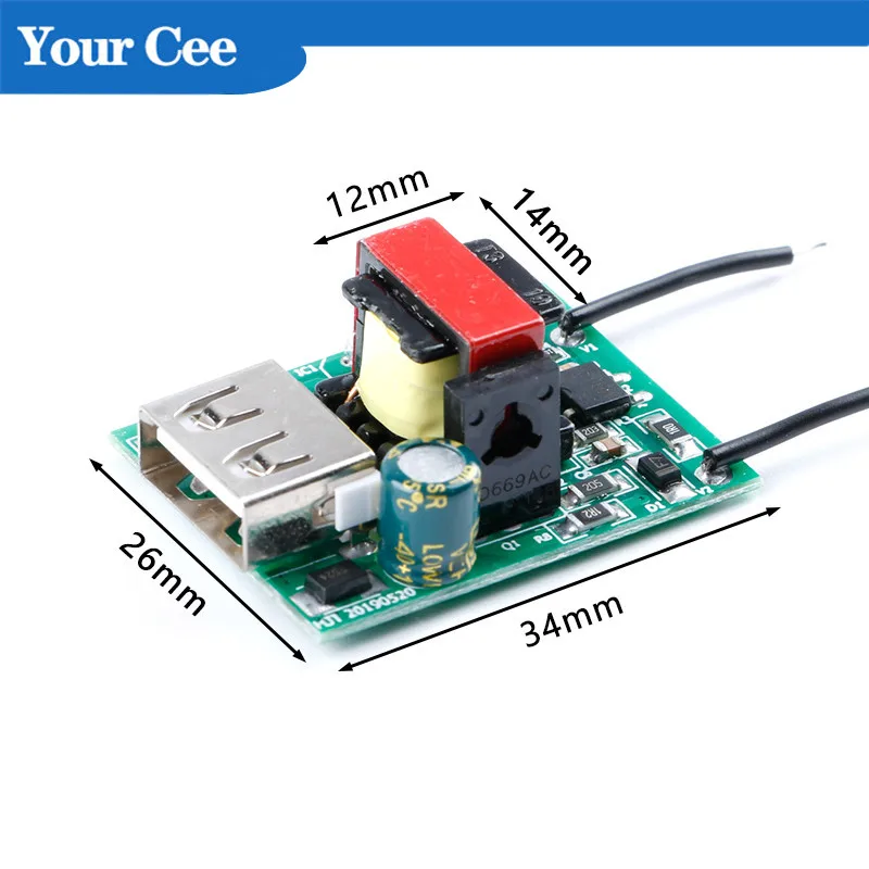 USB Converter Stabilizer DC-DC Buck Step Down Module 12V 24V 36V 48V 72V to 5V 1A Galvanic Isolated Power Supply | Электронные