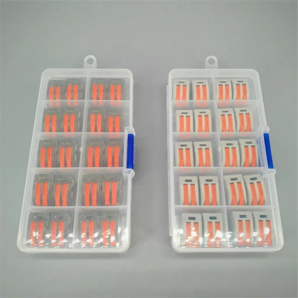 20 шт. Универсальные клеммные колодки с рычагом|Соединители| |