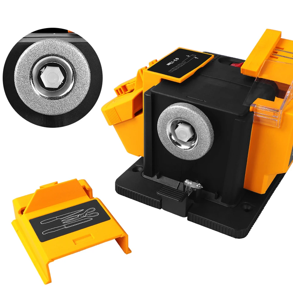 

Hot 96W EU Multifunction Sharpener Drill Sharpener Household Grinding Tool for Knife Twist Drill HSS Drill Scissor Chisel