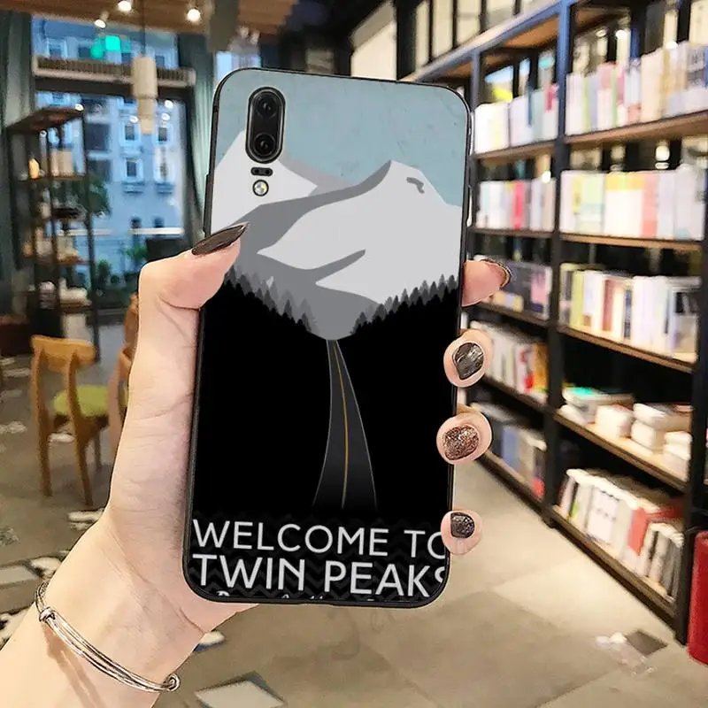 

Welcome To Twin Peaks Phone Case For Huawei honor Mate P 10 20 30 40 i 9 8 pro x Lite smart 2019 nova 5t