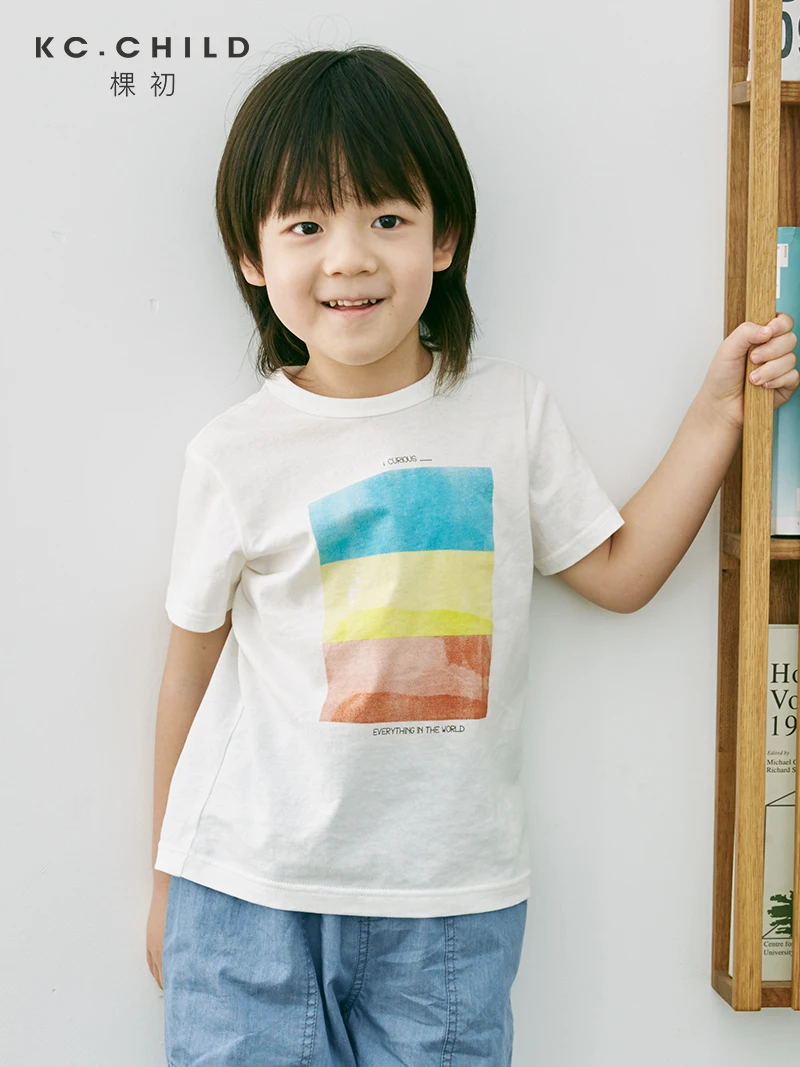 Детская футболка из натурального хлопка мягкая дышащая KC.Child 2020 | Мать и ребенок