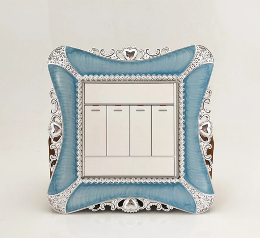 Одиночная подсветка розетка накладка на палец панель наклейка современная