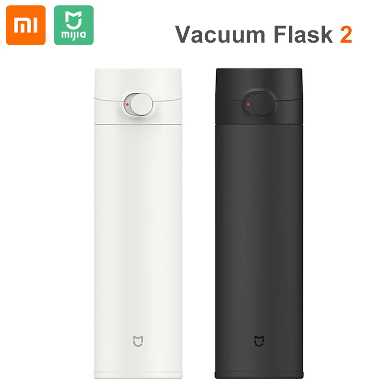 Оригинальная чашка для воды Xiaomi Mijia 2 480 мл термос сохраняющая тепло/холодную