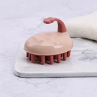 1 шт., силиконовая расческа для массажа кожи головы