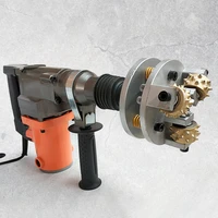 800w hand held electric hammer chisel electric chiseling machine concrete pavement bridge tunnel wall facing alloy hammerhead