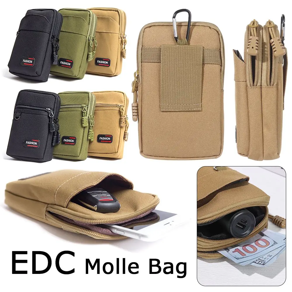 Новинка Сумка EDC Molle кошелек однослойная/двухслойная уличная Военная поясная