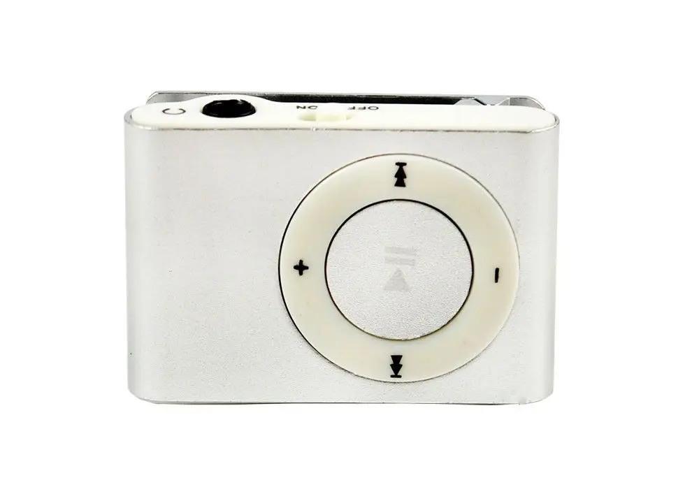 Клип MP3-плеер Мини TF/SD слот USB музыкальный плеер металлический водонепроницаемый