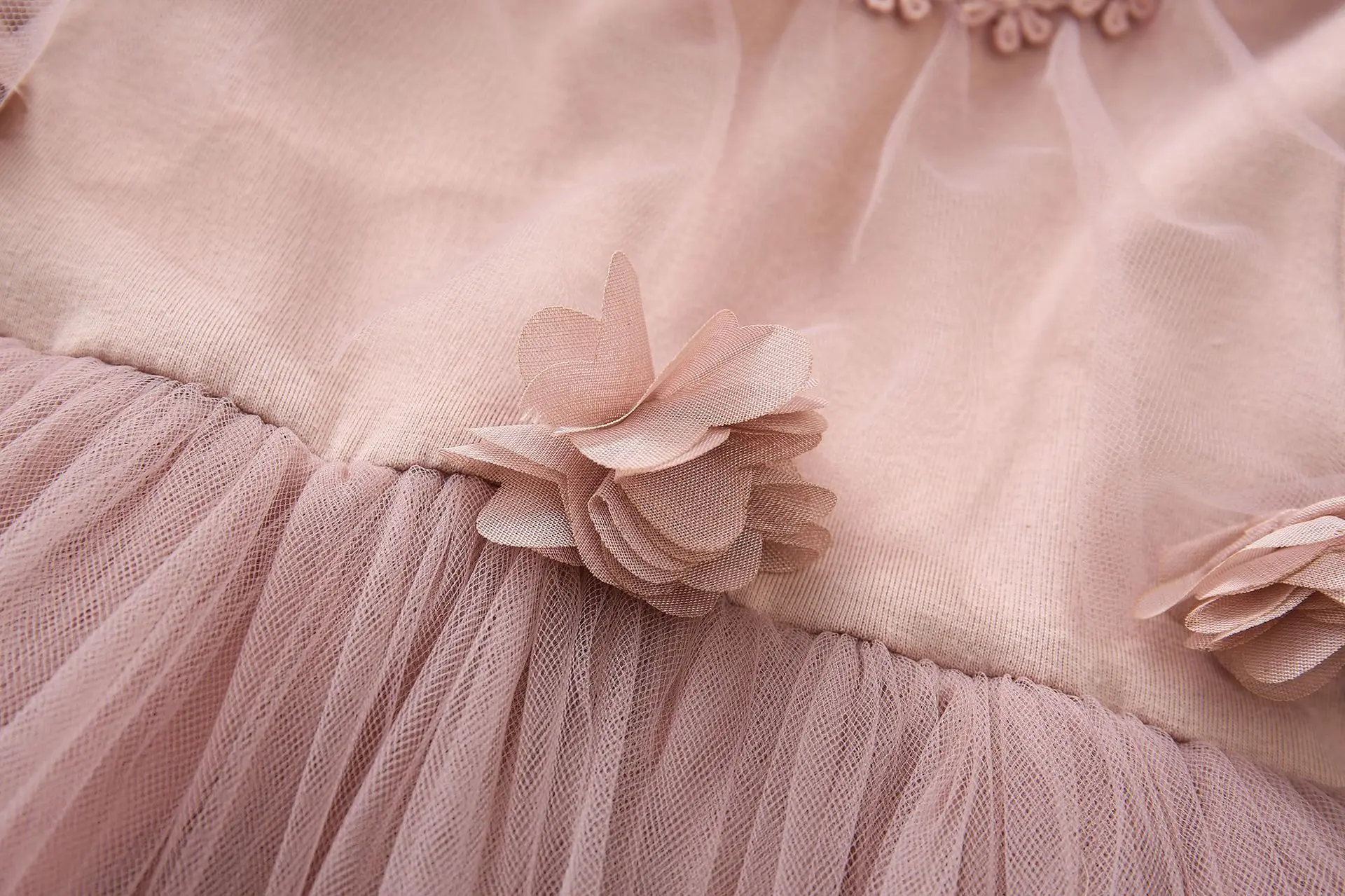 Нарядное платье принцессы для маленьких девочек розовое платье-пачка до колена с