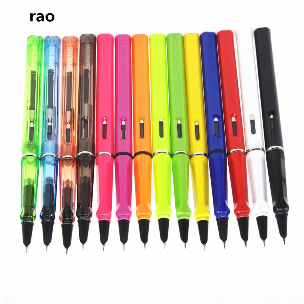 Jinhao 599 Модные Цветные школьные офисные Изящные перьевые ручки новые канцелярские