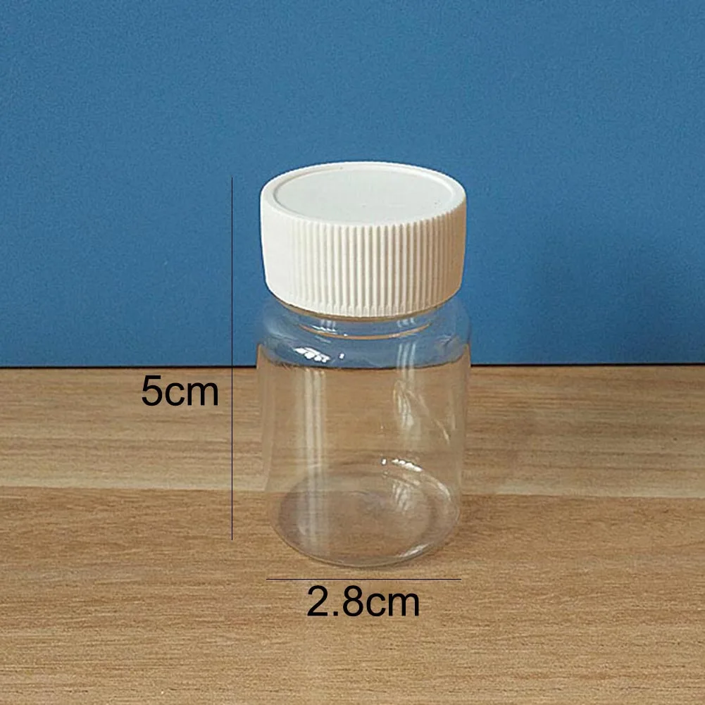 10Pcs 15ml Clear Bottles Makeup Dispenser Storage Container Refillable Portable Bottle for Lotion Shampoo Bath | Красота и здоровье