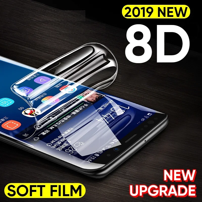 8D Защитная пленка для Samsung Galaxy S20 Ultra S10 5G S9 S8 Plus S10e S7 Edge защитная (не стекло)|Защитные