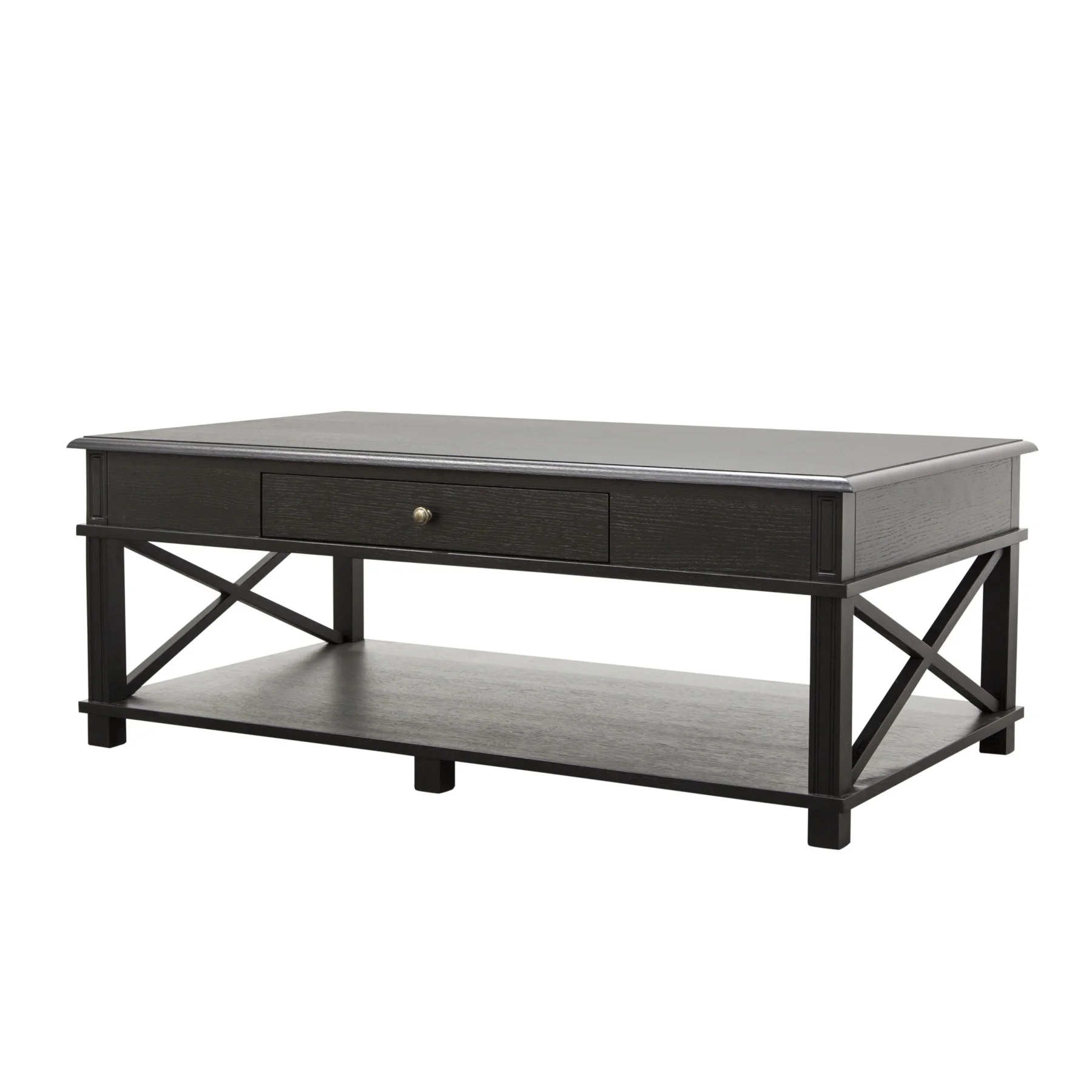 Кофейный столик Freigraf Black 0.45x1.2x0.7м | Мебель