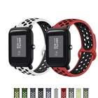 Мягкая силиконовая лента ремешок для Xiaomi Huami Amazfit Bip Lite спортивные наручные часы ремешок для Xiaomi Huami Amazfit Bip S U  GTS GTS2 мини20 мм22 мм