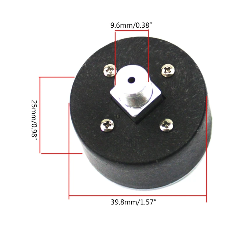 Универсальный манометр для воздушного компрессора двухуровневый прибор с