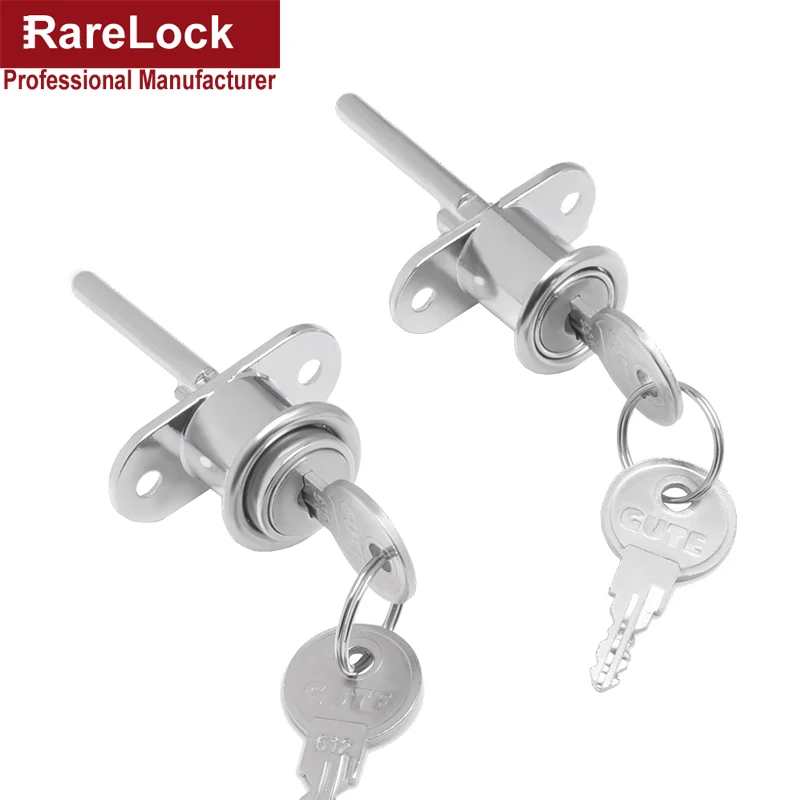 Замок выдвижного ящика 16/19 мм ключом разных для двери почтового шкафа ящик