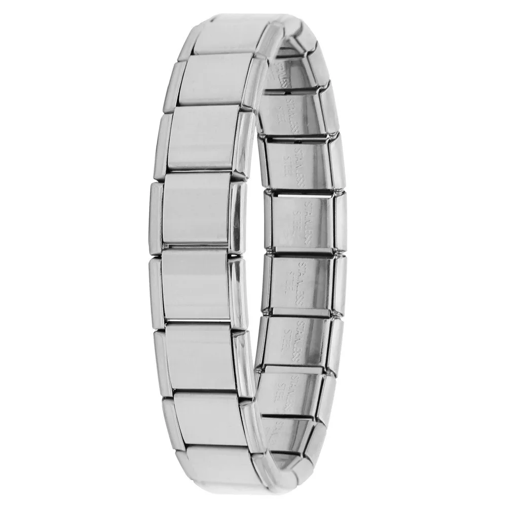 Silver Bracelet Hapiship, новинка, мужская мода,, Маргаритка, китайский характер, шарм, подходит для 13 мм, браслет, серебро, нержавеющая сталь, изготовление ювелирных изделий, DJ172 - Окраска металла: Silver Bracelet