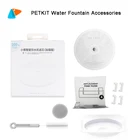 Фильтры PETKIT для водяного фонтана EVERSWEET 2 и EVERSWEET 3, сменные фильтры (5 шт.), набор для чистки, товары для домашних животных