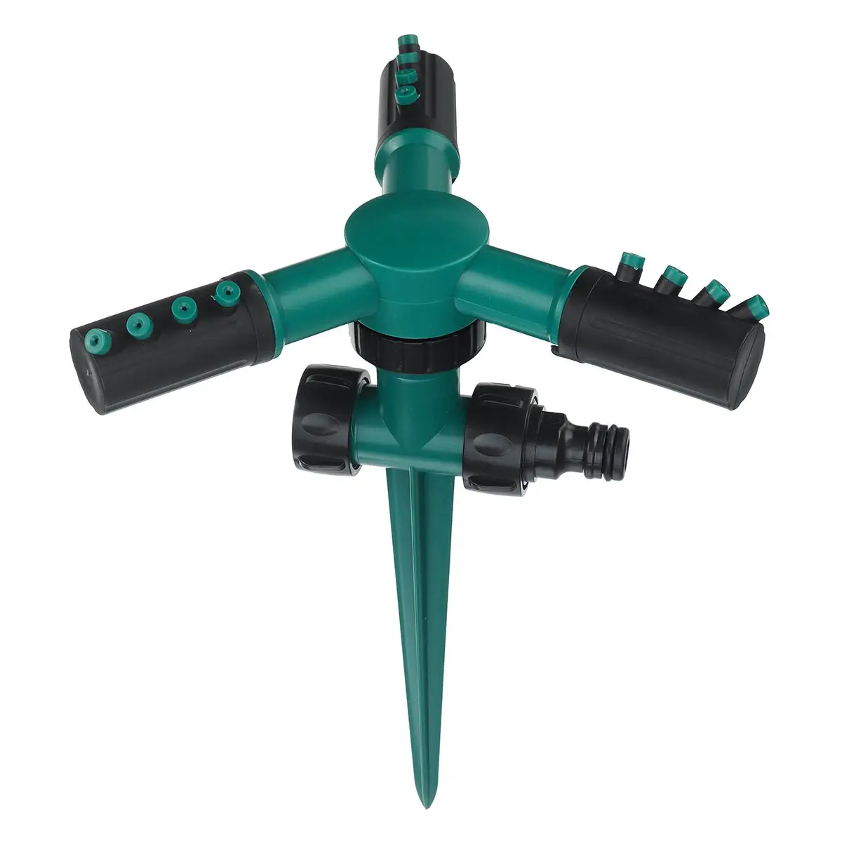 

Automatic Lawn Sprinkler 360 Rotating Small Three-prong Pin Sprinkler Automatic Garden Sprinkler Watering Irrigation