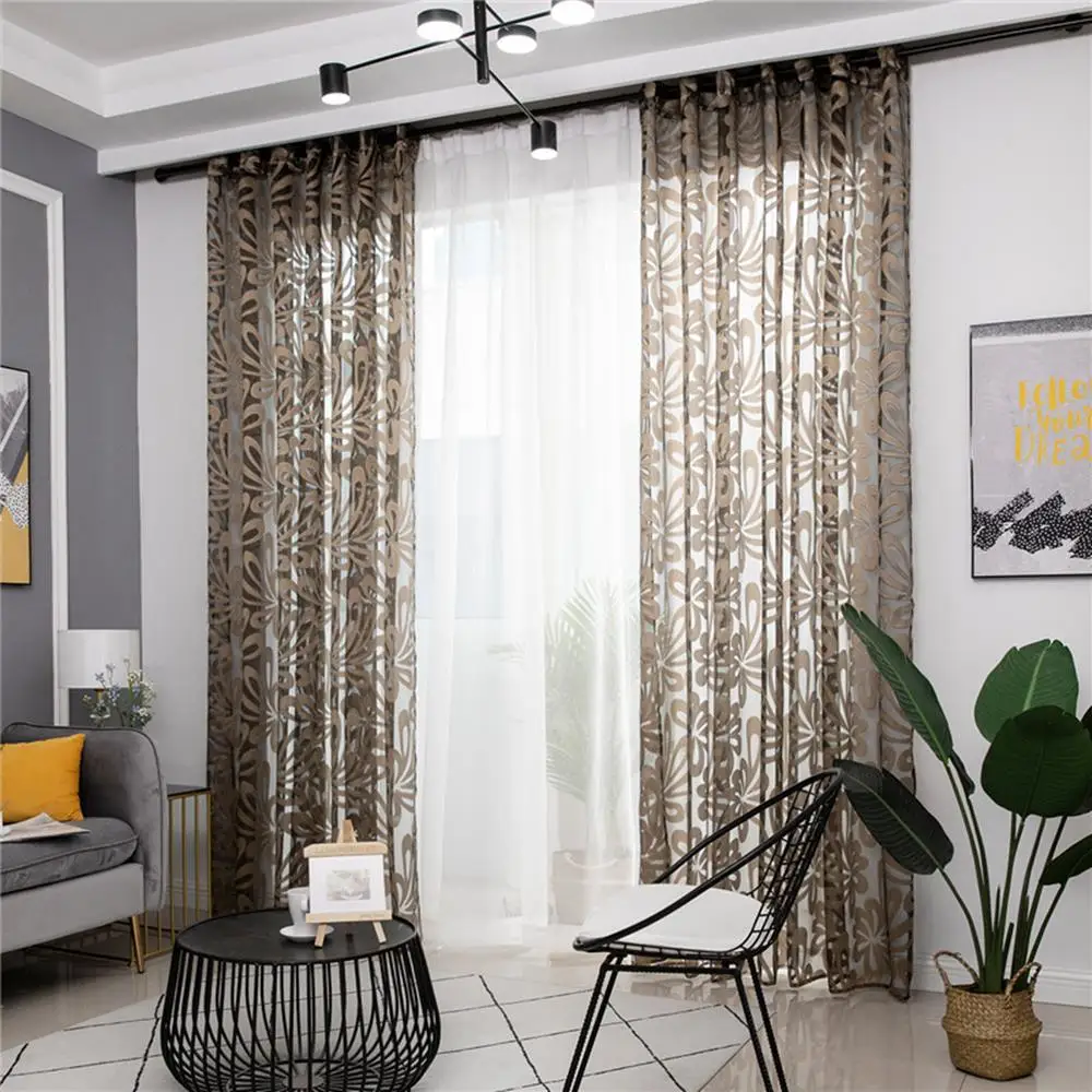 Роскошные жаккардовые занавески для кухни из серой ткани веселая жизнь красные