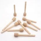 (100 шт) 8 см 10 см 14 см деревянная медовая палочка деревянная медовая ложка-Черпак мед мешалка вечерние поставки