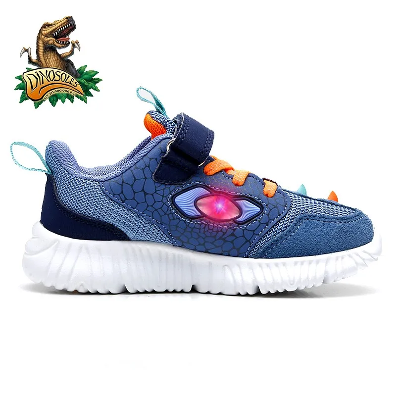 Dinoskulls/Новинка 2021 года Детская обувь для мальчиков Светящиеся кроссовки весенняя