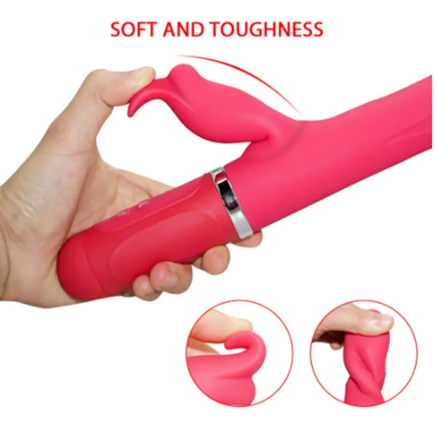 Массажер Женский силиконовый вращающийся на 360 градусов с USB-зарядкой | Красота и