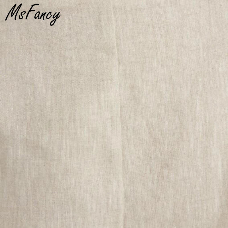 

Msfancy Summer Linen Shorts Sets Women Boho Long Lantern Sleeve Bandage Crop Top High Waist Shorts 2021 Mujer 2 Piece Sets