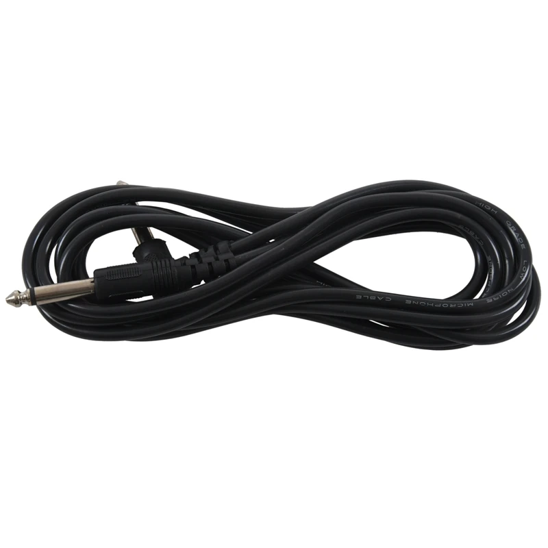 1/4 дюйма с разъемом папа патч-корд кабель 3 м для Электрогитары 2 шт. в комплекте