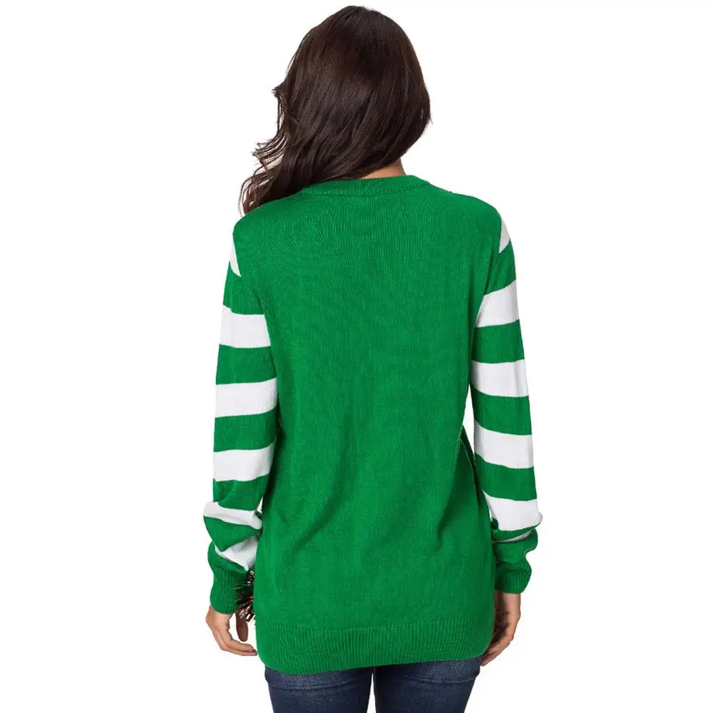 Рождественский свитер в европейском стиле рождественские женские свитера из