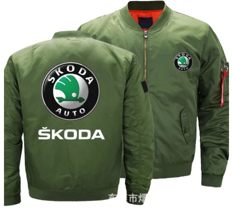 

Mens Flying jacket Wintter Warm Slim Fiy Pilot jacket men Super for skoda HipHop Harajuku Mens Sweatshirt
