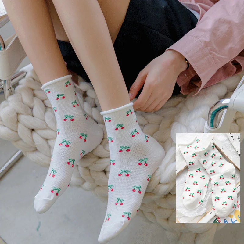 

Fashion Lace Ruffles Soft Cotton Women Socks Top Quality Solid Japanese JK Cute Socks Princess Girl Cozy Lovely Frilled Socks
