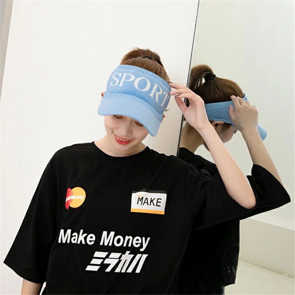 

Korean version of outdoor camping fishing sunscreen art version of the Sun Hat knitted baseball cap WS-2534