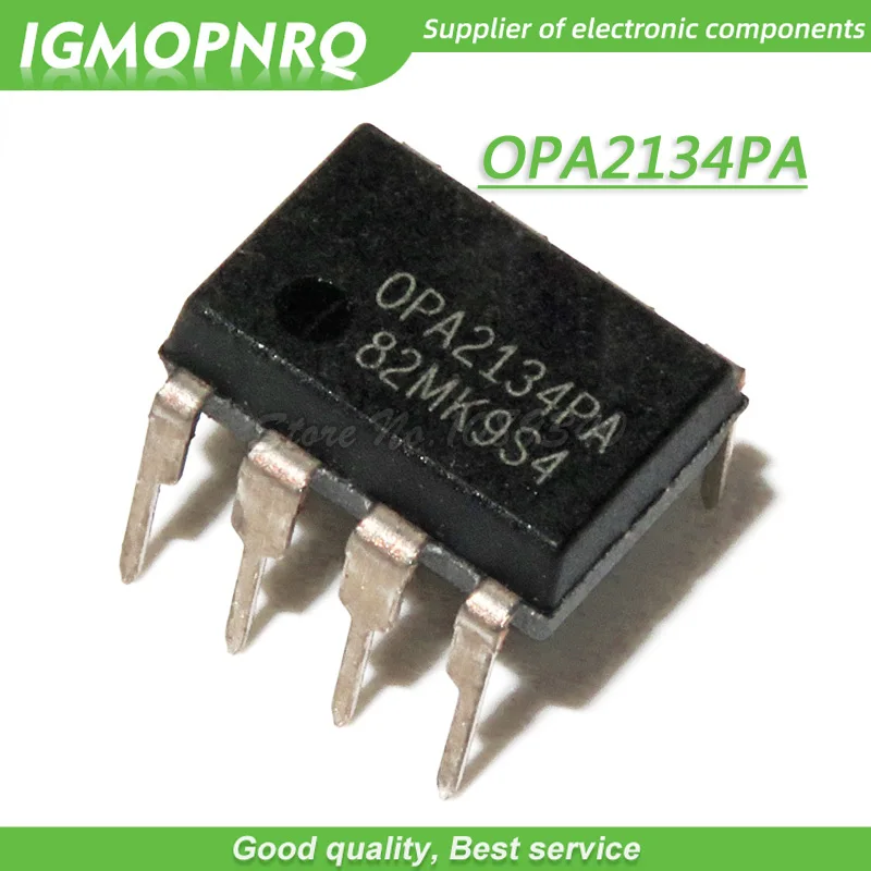 5 шт. звуковые усилители OPA2134P OPA2134PA OPA2134 DIP 8 SoundPlus(TM) Hi Perf Aud Oper Amp новые