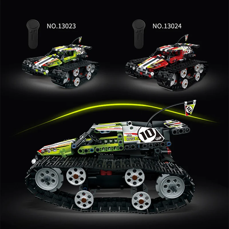 Техника Rc трек набор блоков для дистанционного управления гоночного