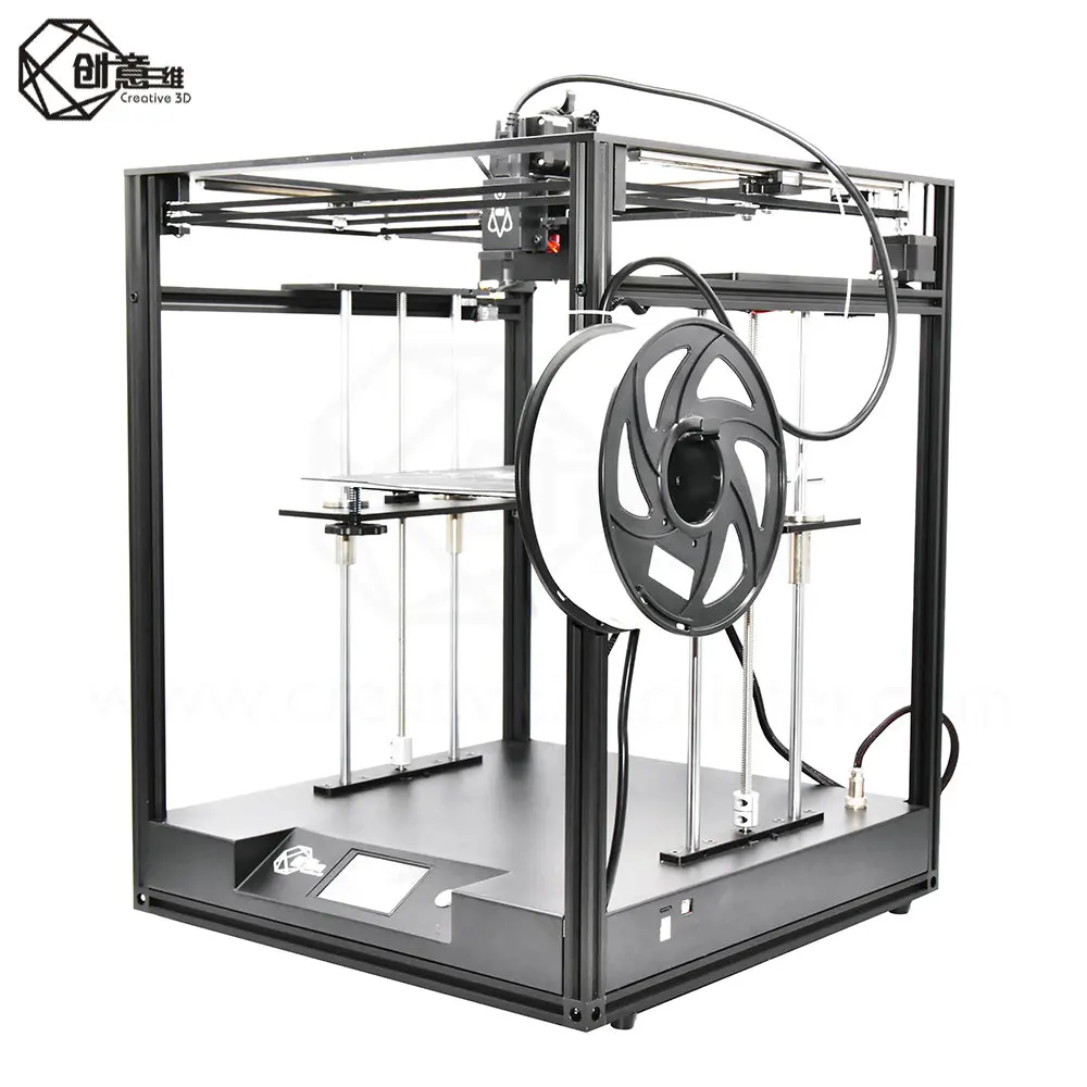 Креативный 3D Высокоточный 3D принтер Elf CoreXY двойная ось Z алюминиевый профиль рамка большой DIY комплект core XY структура